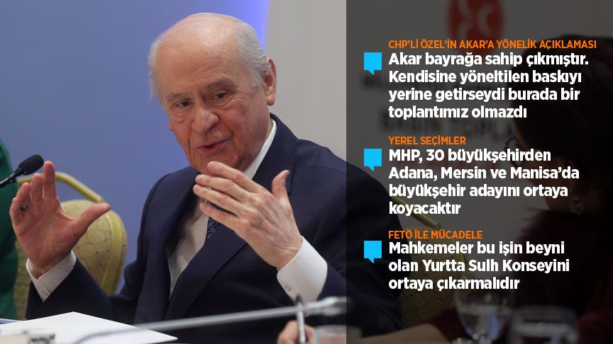 Bahçeli: Kaşıkçı cinayetinin faili Türkiye'de yargılanmalı