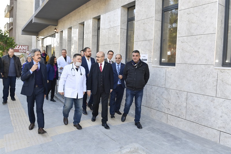 Vali Demirtaş, Aile Sağlığı Merkezlerinde İncelemelerde Bulundu