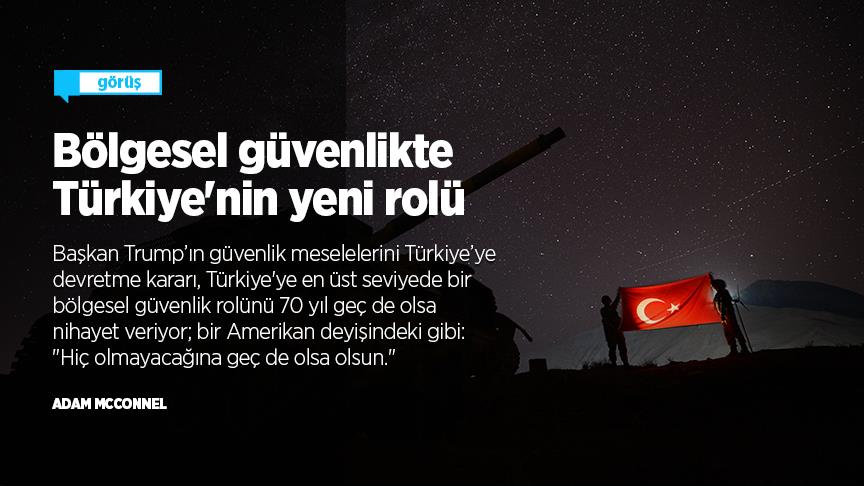 Bölgesel güvenlikte Türkiye'nin yeni rolü