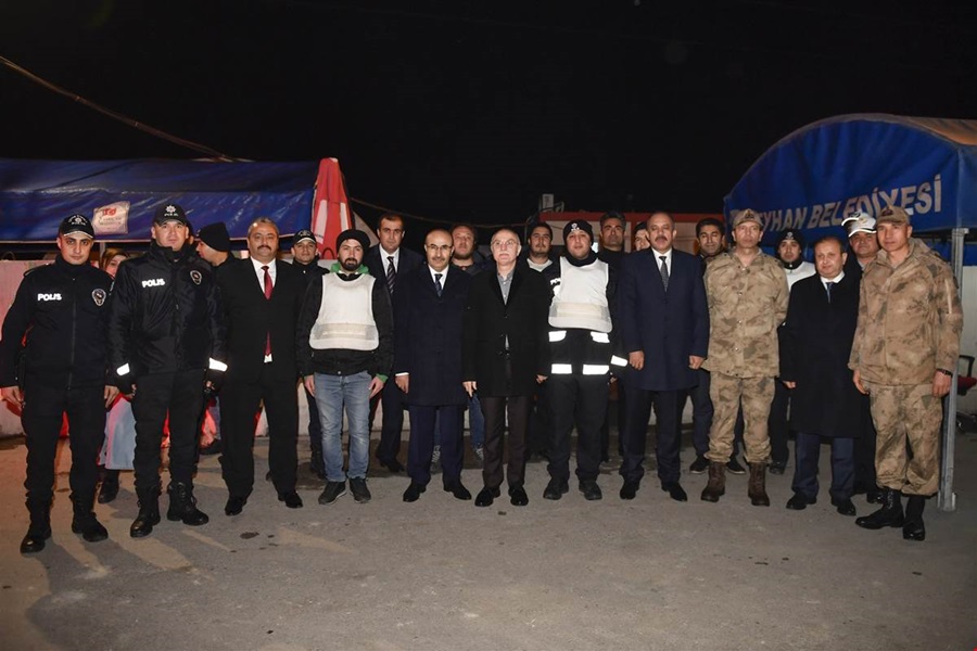 Vali Demirtaş Emniyet Birimlerini Ziyaret Etti