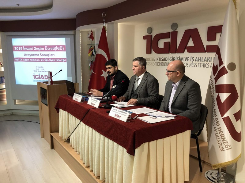 GİAD’ın 2019 Yılı İnsani Geçim Ücreti (İGÜ) 2.781 TL