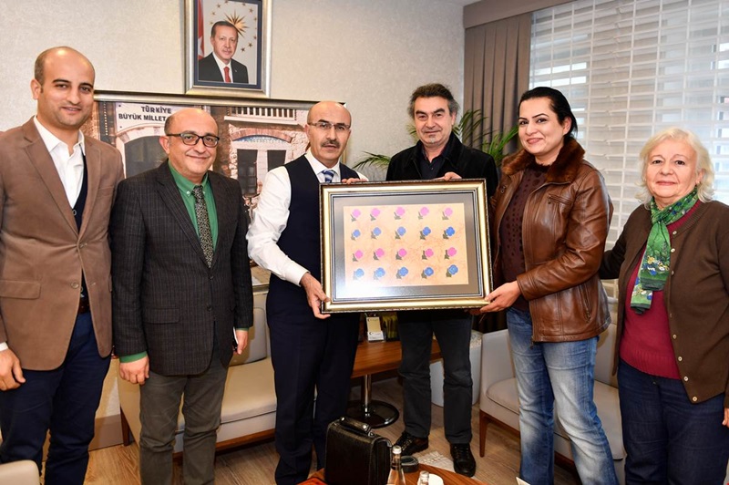 Akdeniz Geleneksel El Sanatları Derneği’nden Vali Demirtaş’a Ziyaret