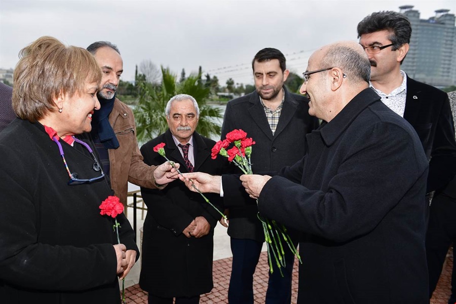Vali Demirtaş’tan Çukurova Gazeteciler Cemiyeti’ne Ziyaret