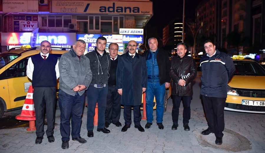 Vali Demirtaş, Taksici Esnafıyla Bir Araya Geldi
