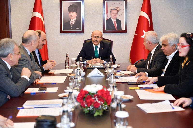 Toprak Koruma Kurulu Toplantısı Vali Demirtaş’ın Başkanlığında Gerçekleştirildi