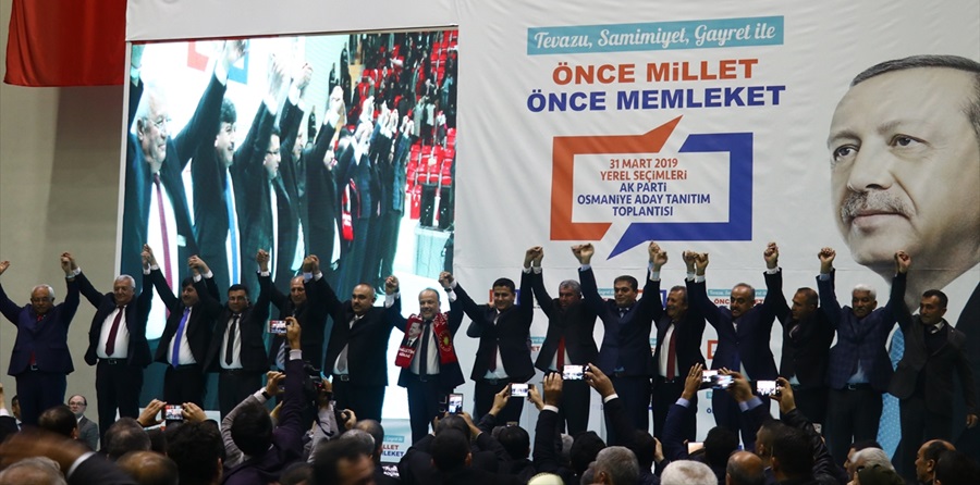 Osmaniye'de AK Parti belediye başkan adayları tanıtıldı