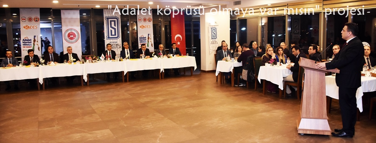 "Adalet köprüsü olmaya var mısın" projesi tamamlandı 