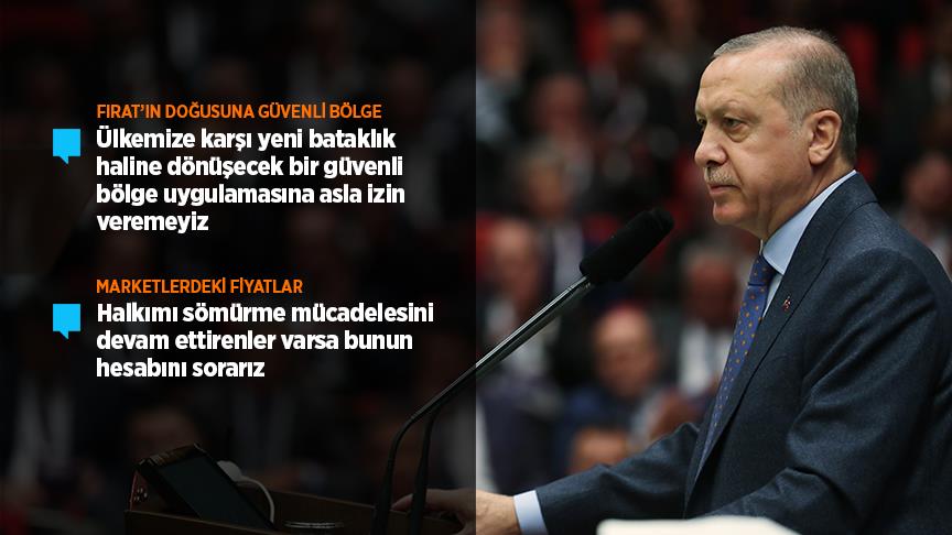 Erdoğan: Sözler tutulmazsa gereken adımları atarız