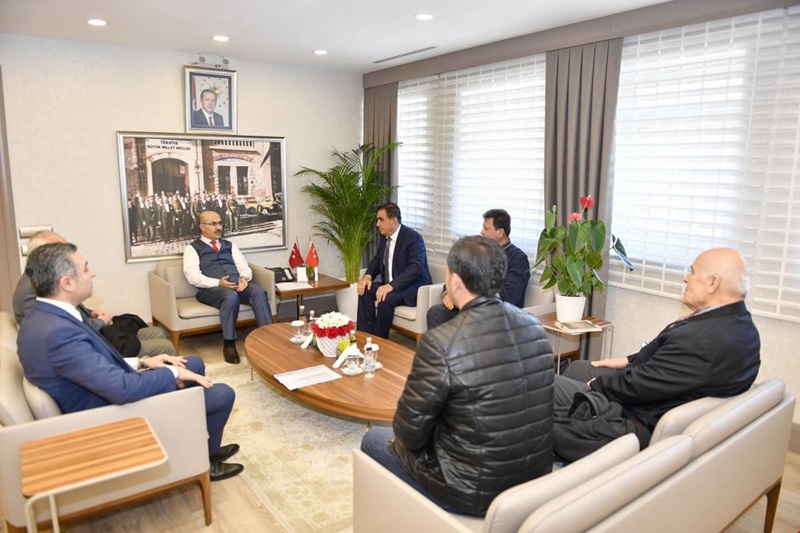 Muhtarlardan Vali Demirtaş’a Ziyaret..