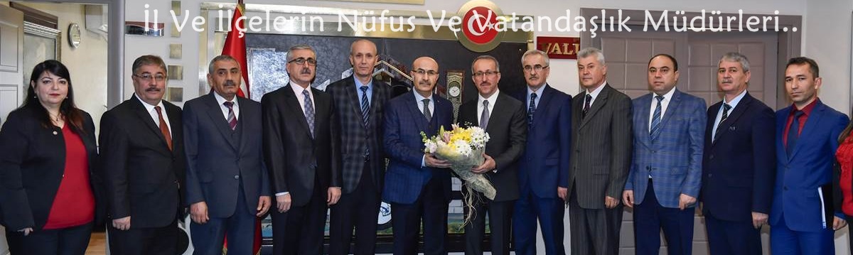 Vali Demirtaş, İl Ve İlçelerin Nüfus Ve Vatandaşlık Müdürleri İle Bir Araya Geldi