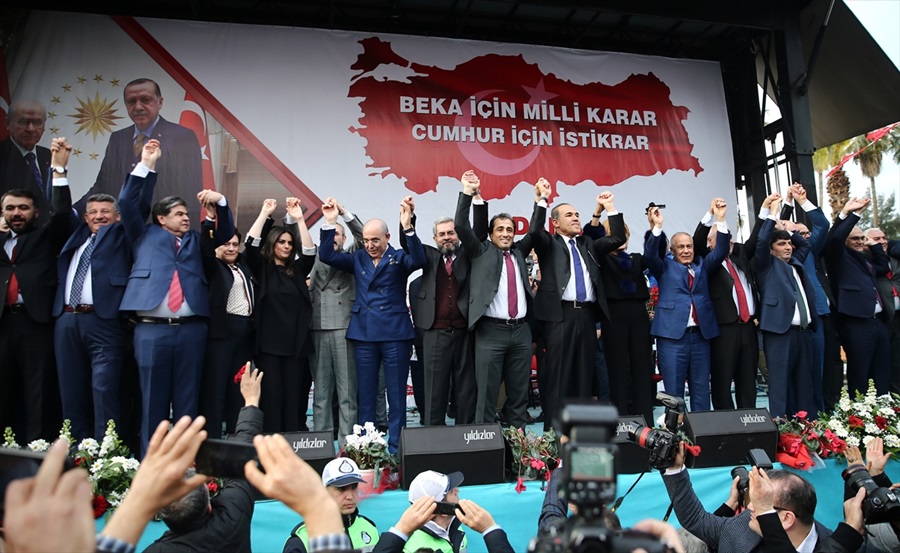 Adana'nın "Cumhur İttifakı" adayları tanıtıldı