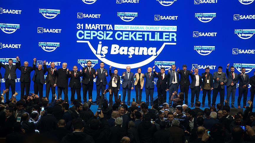 Saadet Partisi aday tanıtım toplantısı yapıldı