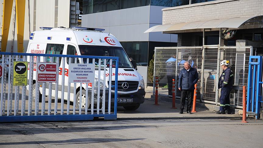 Tuzla tersaneler bölgesindeki gemi yangınında 2 işçi hayatını kaybetti