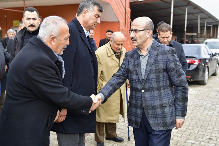 Vali Demirtaş, Muhammet Bulut'un Ailesine Taziye Ziyaretinde Bulundu