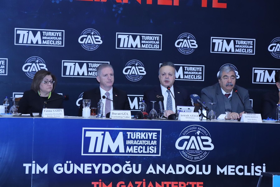 TİM İhracat Meşalesini ‘Güneydoğu Anadolu Meclisi’ İle Gaziantep’te Yaktı