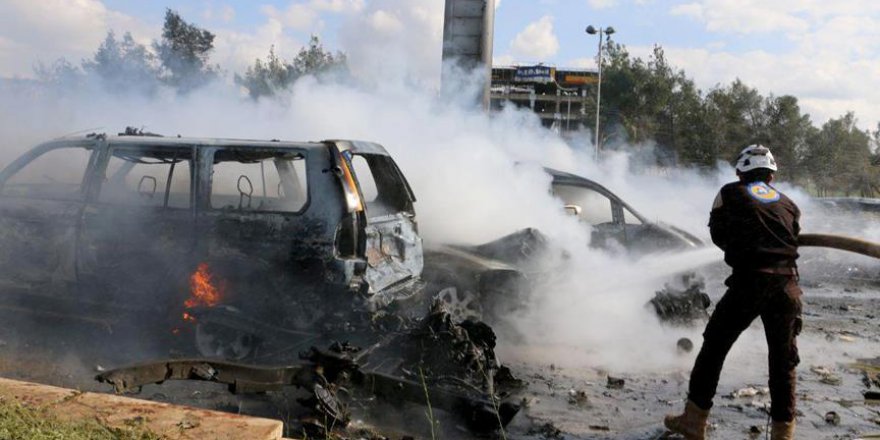 Suriye'de Türkiye sınırındaki Çobanbey'de bomba yüklü araç saldırısı