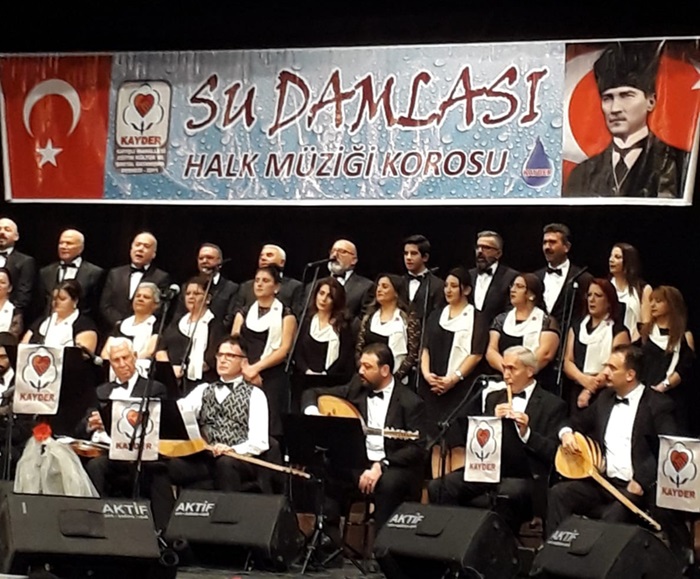 Su Damlası Türk Halk Müziği Korosu kulakların pasını sildi  