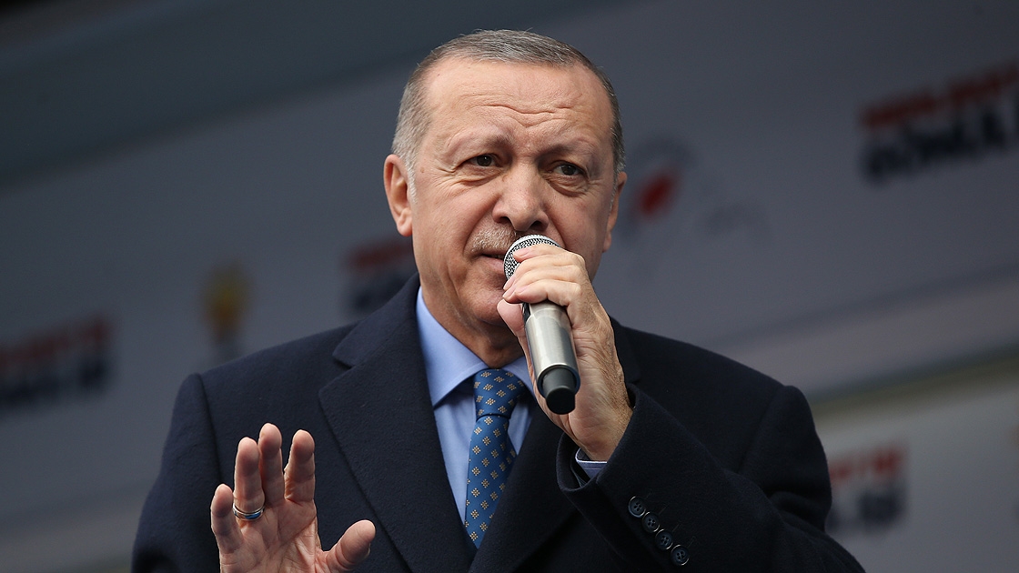 Erdoğan: Müslümanlar olarak asla baş eğmeyeceğiz