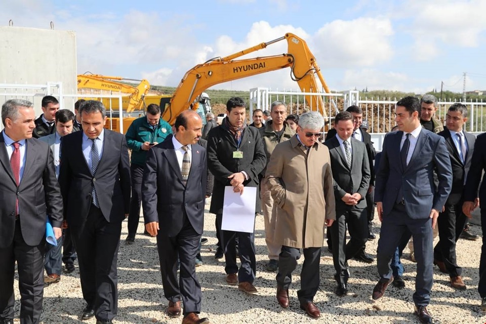 Hatay Valisi Rahmi Doğan'dan sınır kapılarında inceleme