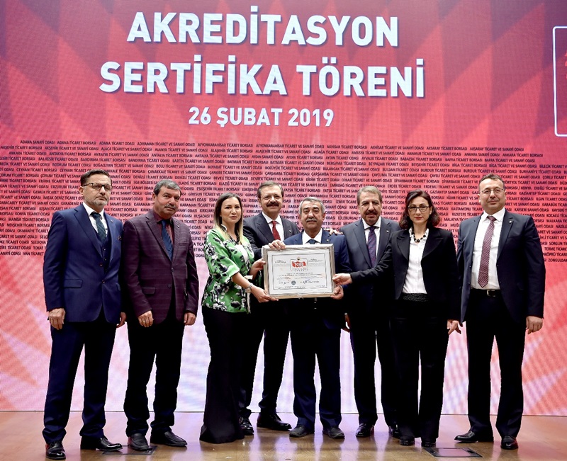 Ceyhan Ticaret Odası 2018 Yılı Akreditasyon Denetiminde Ticaret Odaları Arasında Türkiye İkincisi Seçildi..