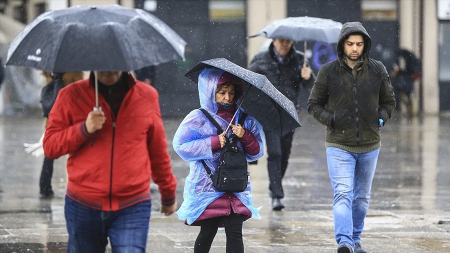 Meteorolojiden kuvvetli rüzgar ve fırtına uyarısı