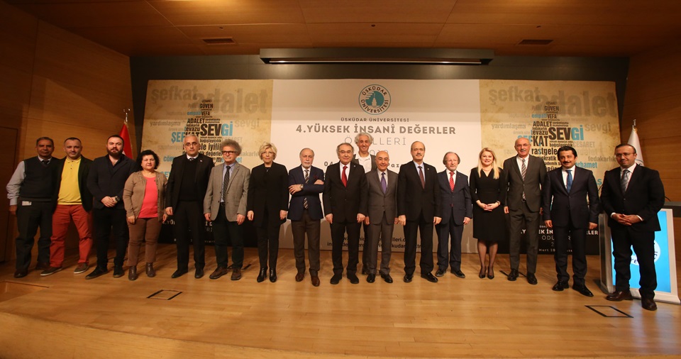 Üsküdar Üniversitesi, ‘Yüksek İnsani Değerleri’ 4. kez ödüllendirdi