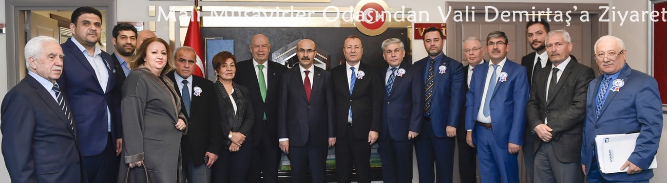 Serbest Muhasebeciler Ve Mali Müşavirler Odasından Vali Demirtaş’a Ziyaret