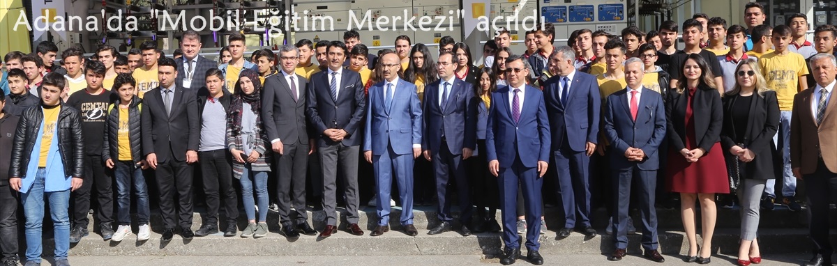 Adana'da "Mobil Eğitim Merkezi" açıldı