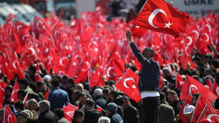 Cumhur İttifakı'nın 'Büyük İstanbul Mitingi' için vatandaşlar Yenikapı'da toplandı