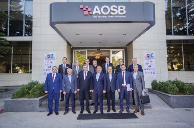 Bakan Yardımcısı Hasan Büyükdede, AOSB'yi ziyaret etti