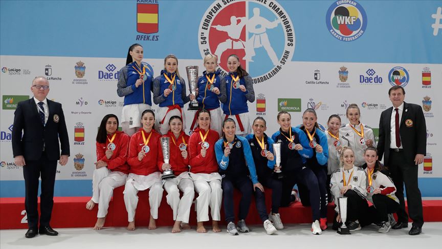 Avrupa Karate Şampiyonası'nda Türkiye ilk günde 9 madalya aldı