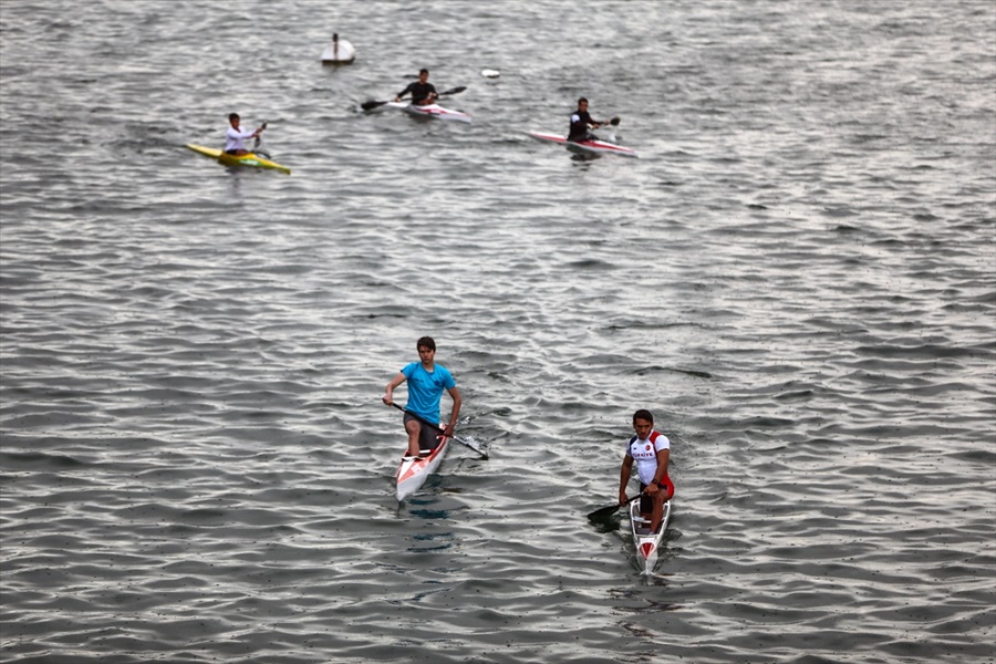 Gloria Canoeing Cup 2020 Yarışları Antalya'da yapıldı