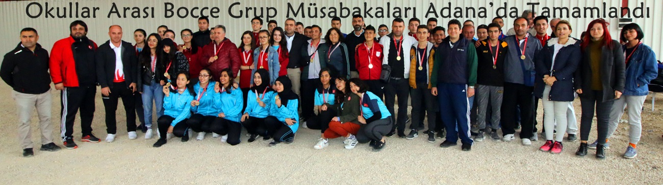 Okullar Arası Bocce Grup Müsabakaları Adana’da Tamamlandı