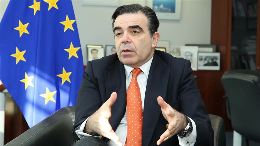 Schinas: Türkiye istikrar dönemine giriyor, bunu fırsat olarak görebiliriz