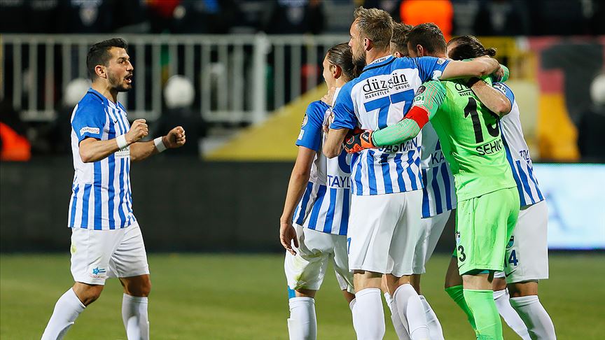 Erzurumspor Süper Lig'e galibiyetle veda etti