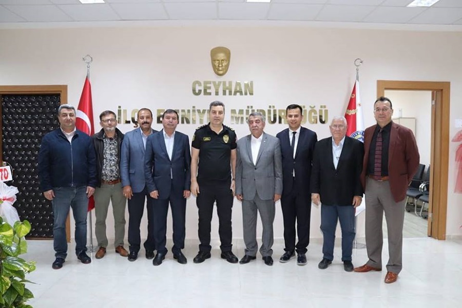 CTO Heyetinden Ceyhan İlçe Emniyet Müdürlüğüne Ziyaret..