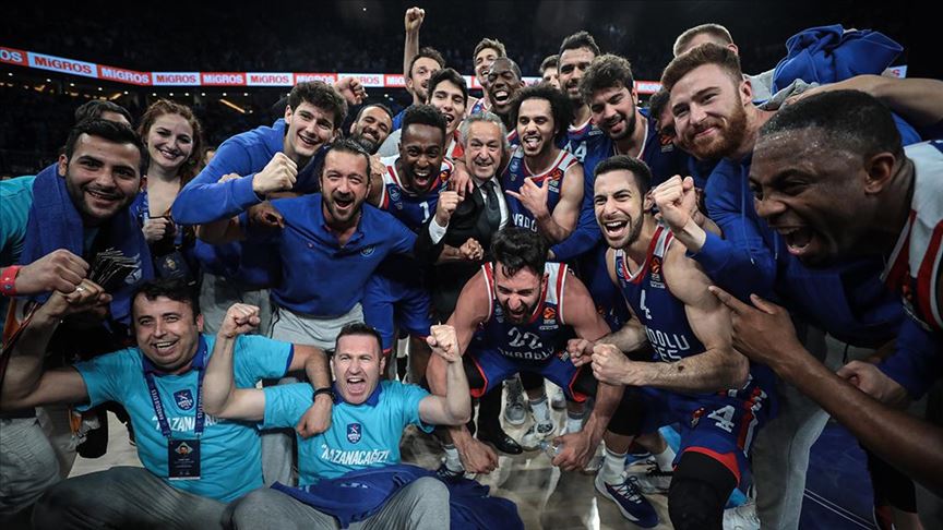 Anadolu Efes, THY Avrupa Ligi'nde ikinci oldu