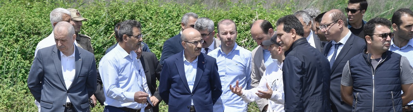 Vali Demirtaş Sera İhtisas Organize Sanayi Bölgesi’nde İncelemede Bulundu