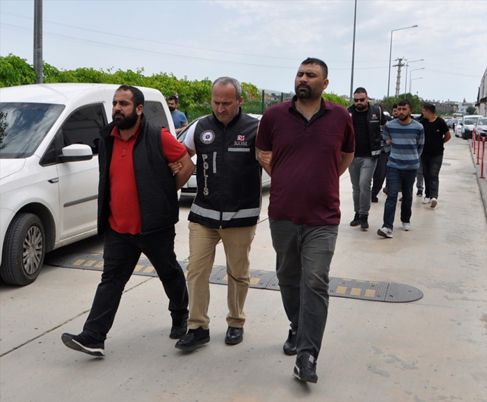 Adana'da suç örgütüne yönelik operasyon