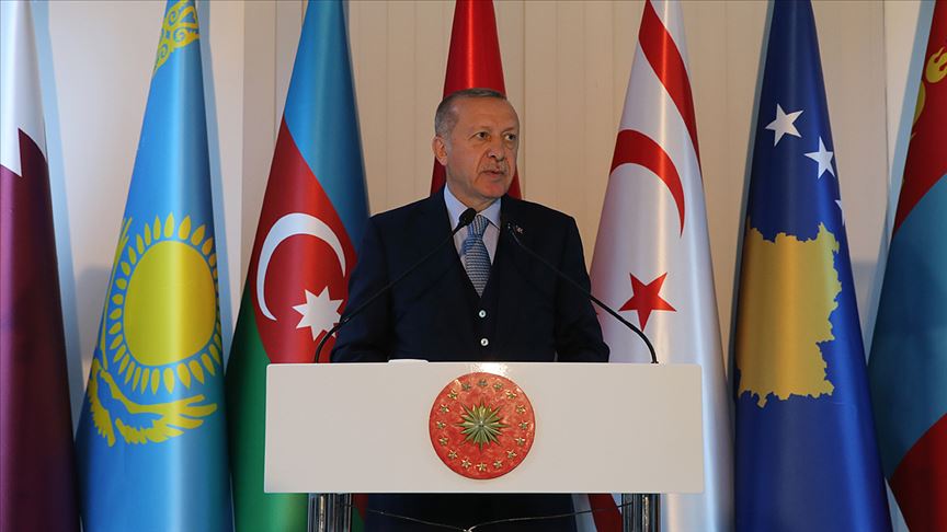 Erdoğan: Münbiç'i ve Fırat'ın doğusunu terörden siz temizleyeceksiniz