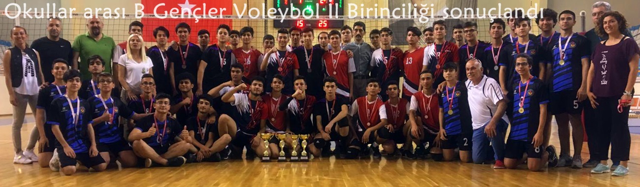 Okullar arası B Gençler Voleybol İl Birinciliği sonuçlandı