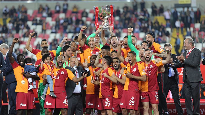 Türkiye Kupası'nın sahibi Galatasaray