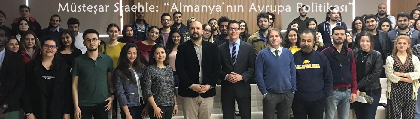 Müsteşar Staehle: “Almanya’nın Avrupa Politikası”