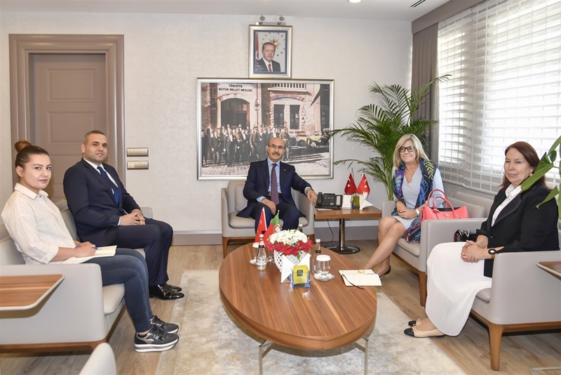 Portekiz Cumhuriyeti Ankara Büyükelçisinden Vali Mahmut Demirtaş’a Ziyaret