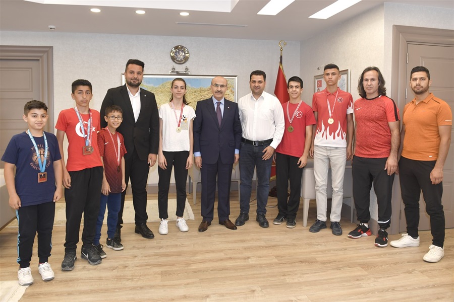 TÜGVA İl Başkanı Emrah Sancar Vali Demirtaş’ı Ziyaret Etti