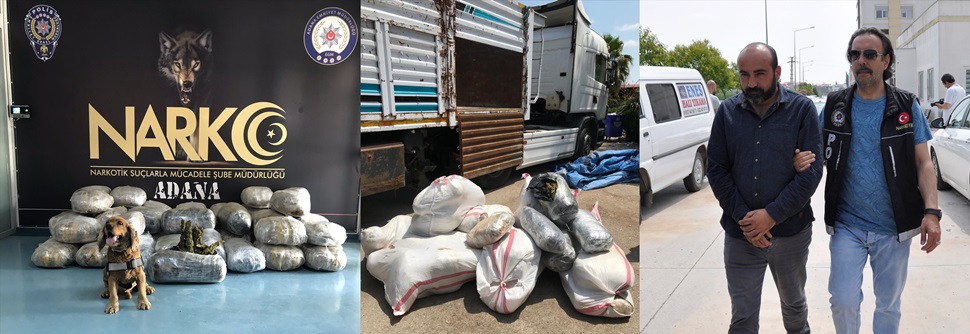 Tırda 250 kilogram 600 gram esrar ele geçirildi