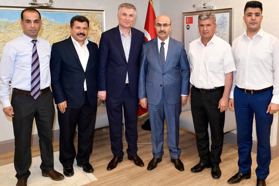 BÜRO MEMUR-SEN Genel Başkanı Metin Yılancı, Vali Mahmut Demirtaş'ı Ziyaret Etti