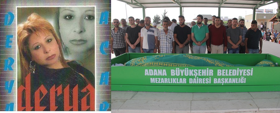Ses sanatçısının cenazesini karıştırdılar