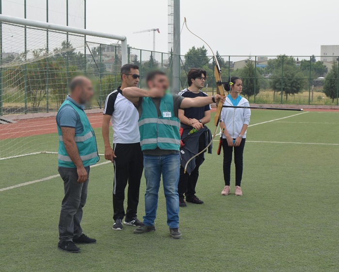 Ceyhan'da yükümlülere yönelik okçuluk turnuvası  