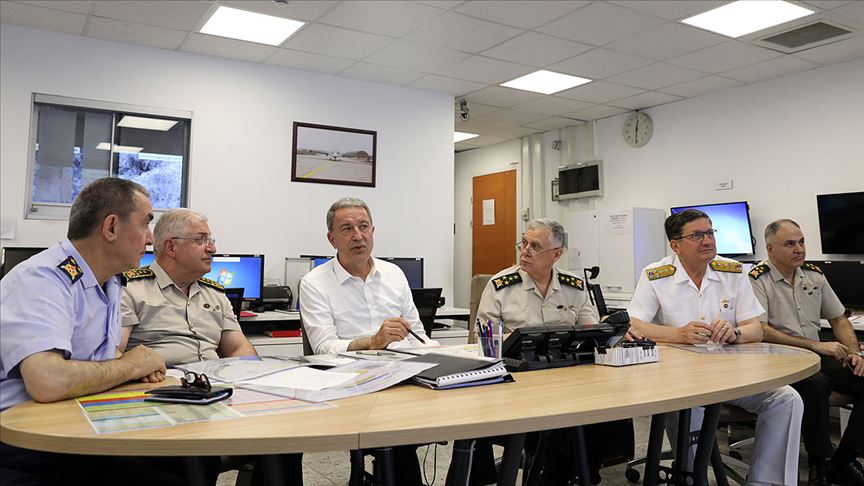 Bakan Akar: Pençe Harekatı ile amacımız terör tehdidinin tamamen ortadan kaldırılması